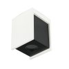 Oprawa V-TAC gips beton GU10 natynkowy kwadrat biały/czarny VT-860-GB 5 lat gwarancji